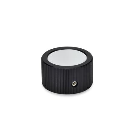 J.W. Winco GN726-42-B10-N-1 Knurled Control Knob 10MF56/N1